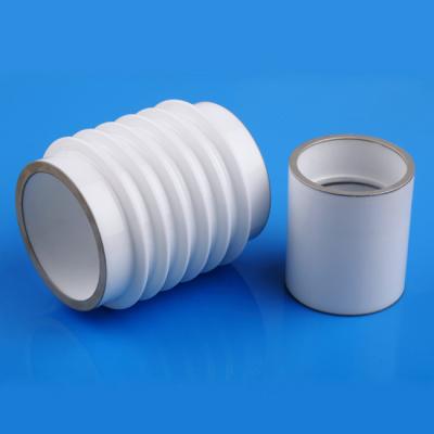Al2O3 Metallized Ceramic Tube , Ceramic Vacuum Interrupter Large Diameter