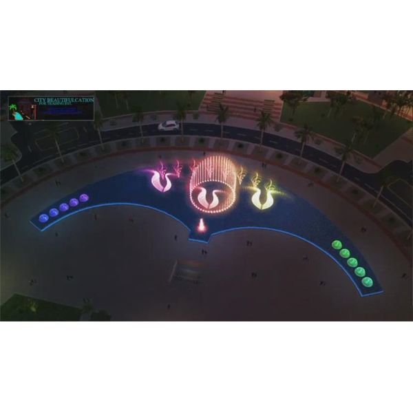 stainless musical easy install fountain garden musical hotel fountain