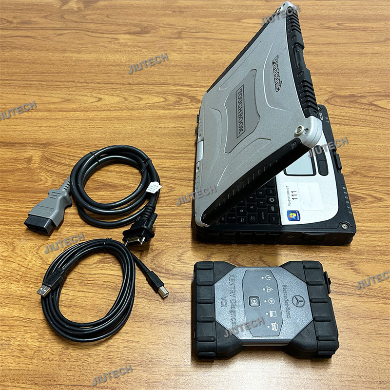 Лучший оригинальный MB Star C6 DoIP с WIFI SD Connect C6 с программным обеспечением MB Sd C6 Multiplexer Car Diagnostic Tools + CF19 Laptop