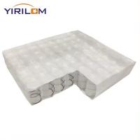 Fournisseur de ressorts de poche Foshan Sofa en tissu blanc personnalisé