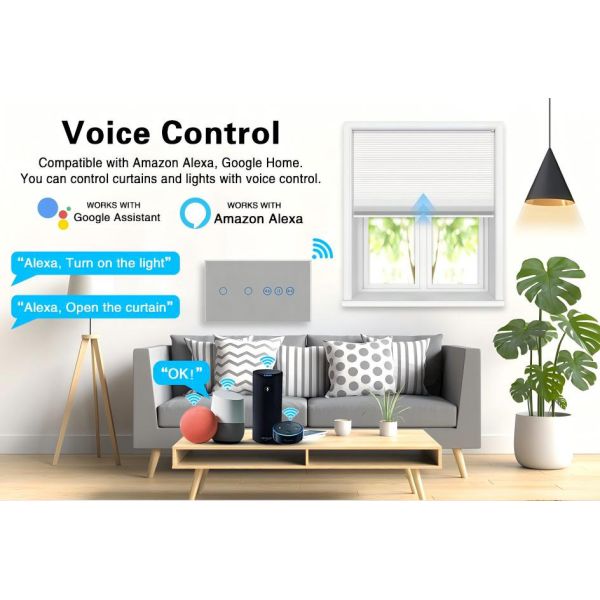 Smart Home Products with Timer Function and 2.4GHz Wi-Fi Adhering to EU Standard for Seamless Automation
