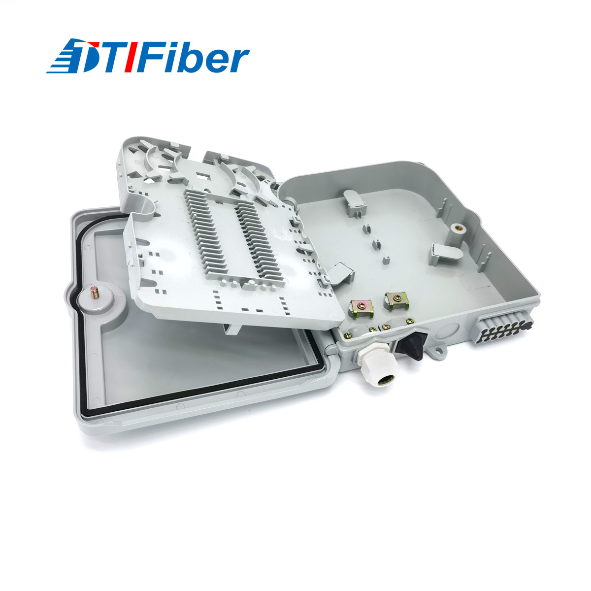 Стена коробки распределения FTTH оптического волокна ABS материальная установила ядр 12 10 лет гарантии