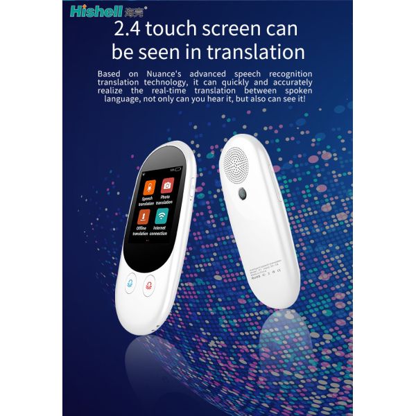 Noise Reduction Portable Voice Translator Real Time Translation 119 Languages F1A