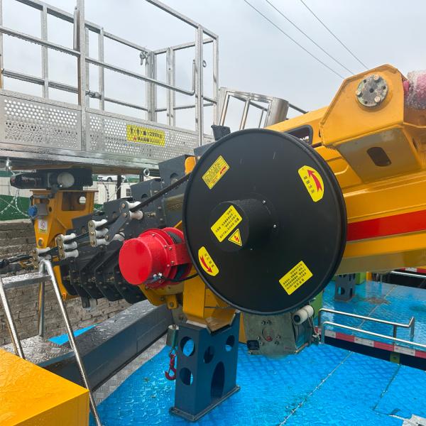 Max Pressure 30Mpa Spring Driven Hydraulic Hose Reel With 1/4 Dual Hose Auto Reacting Reel for Aerial Work Vehicle