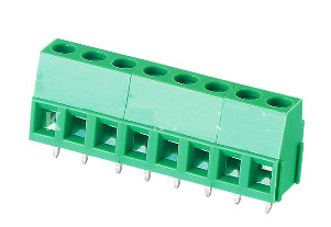 KEFA terminal blocks, terminal block screw type, 128L-5.0 5.08 green color 128L terminal block PA66 NL plastic pcb block