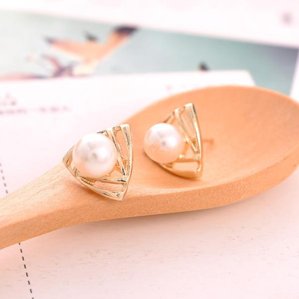 2018 Fashion Pearl Earrings Ear Drops Silver Exported Korea Fashion