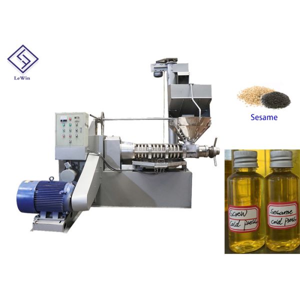 Машина для экстракции пищевого масла с высоким содержанием масла 37Kw Машина для прессования кунжутного масла 2700 * 2000 * 2700 мм