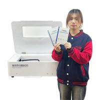 Machine de découpe laser Daqin mobile de verre trempé écran protecteur pour les dernières données de découpe et graphique