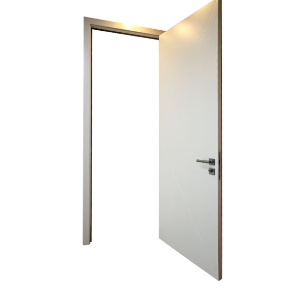 Prefinished Solid Wood Interior Doors Moisture Scratch Resistant For Bedroom