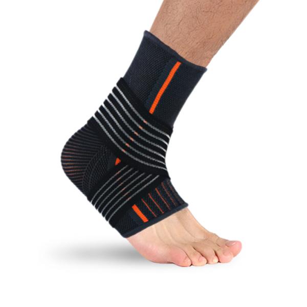 Outdoor exercise factory price thin fiber durable adjustable elastic ankle sleeve