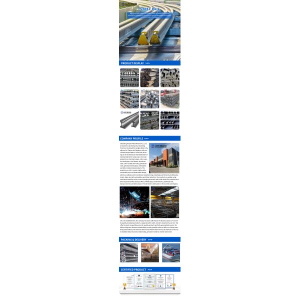 12м Длина U71mn Стальная крановая рельса Производитель Qu70 / Qu80 / Qu100 / Qu120