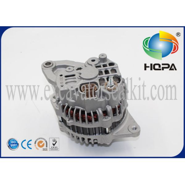 1G398-64011 Engine 3307 Excavator Engine Parts Casting Iron Alternator 12V 80A