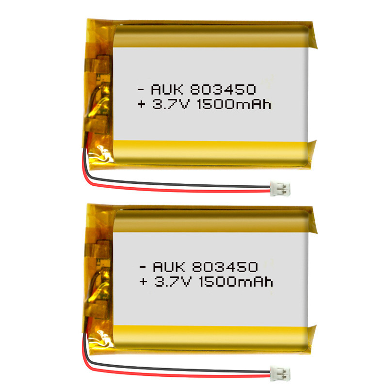 803450 Липо аккумулятор 3.7v 1500mah Литий-ионный аккумулятор перезаряжаемая литий-полимерная батарея