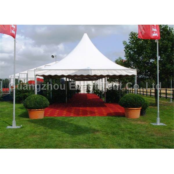 Big Wedding Luxury Camping Tent Waterproof Square Roll Up Windows With Mosquito Net