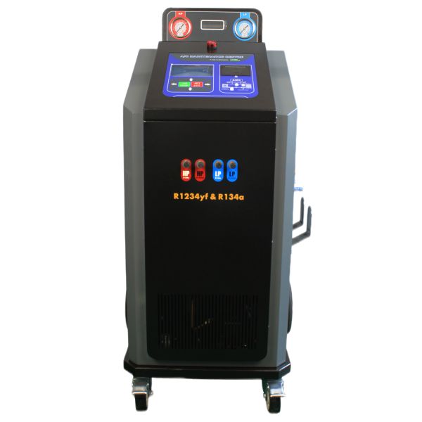 R134A & R1234YF Станция обслуживания переменного тока с двойным стволом для смыв