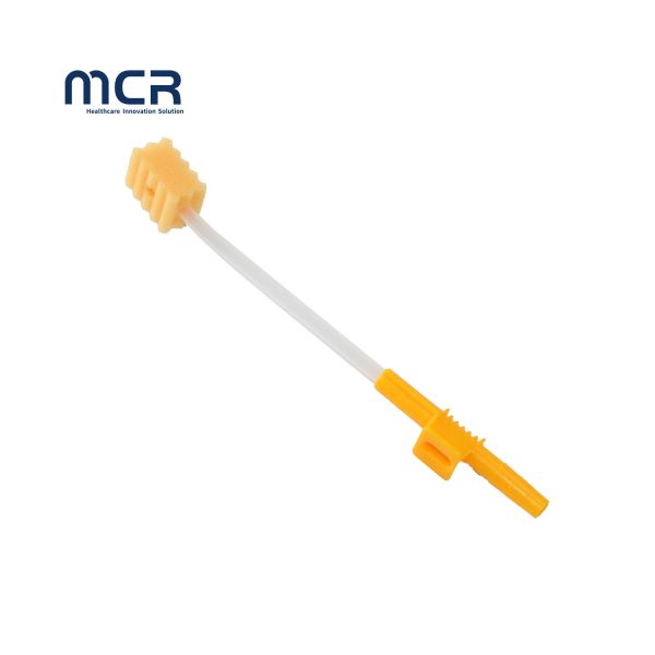 Medical Suction Toothbrush Disposable Sponge Toothbrush hospital