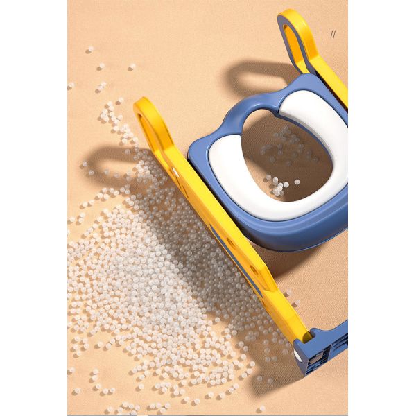 Kids Potty Training Seat Boys Girls with Anti-Slip Pad Step Stool Animal Pattern Type
