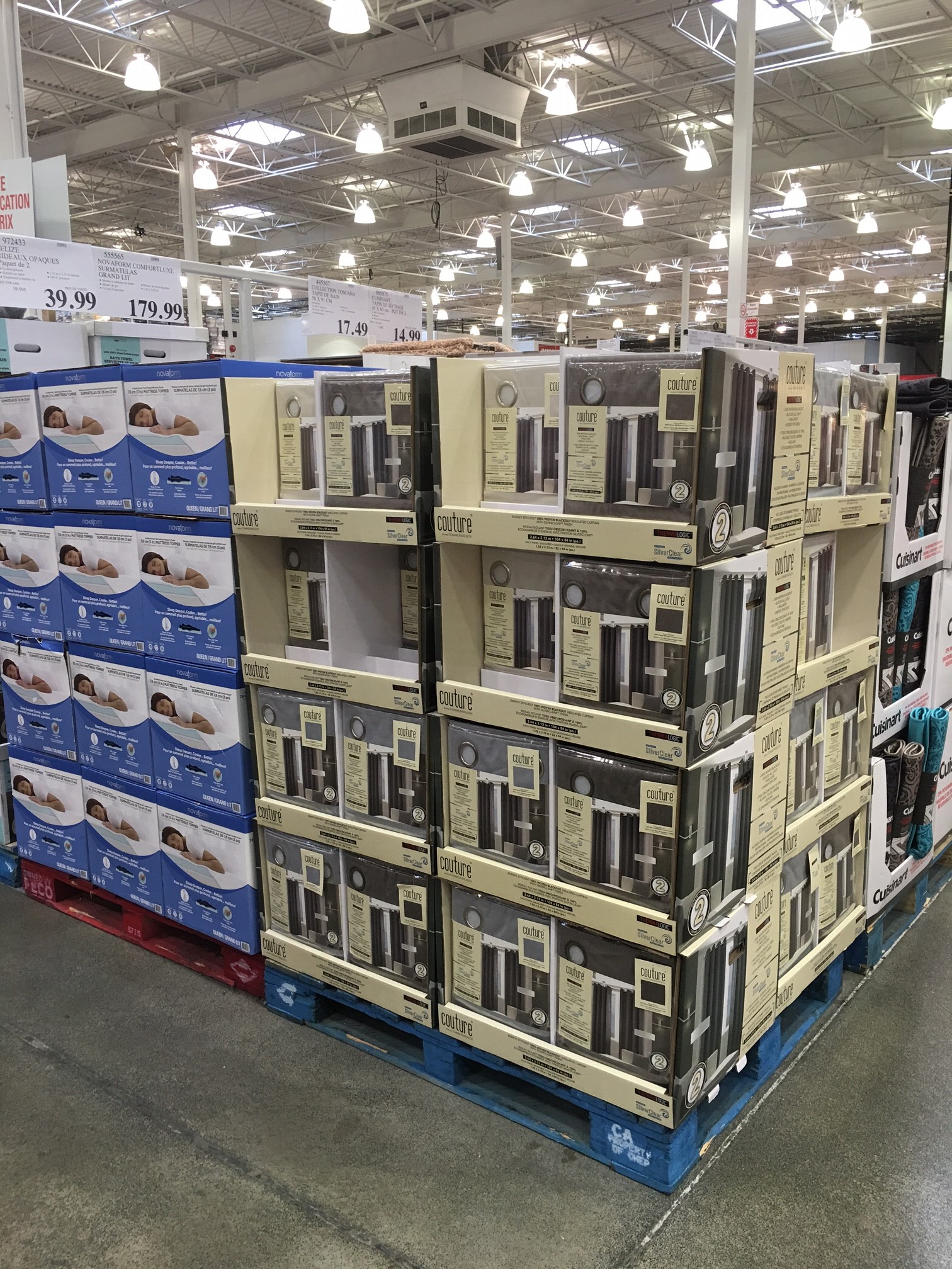 Повышающ двойник подносов занавеса PDQ - поднос картона Costco гофрированной бумаги стены