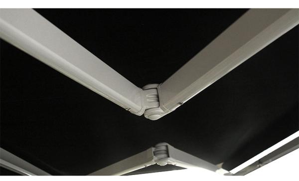 Outdoor retractable awning Aluminum commercial manual awning