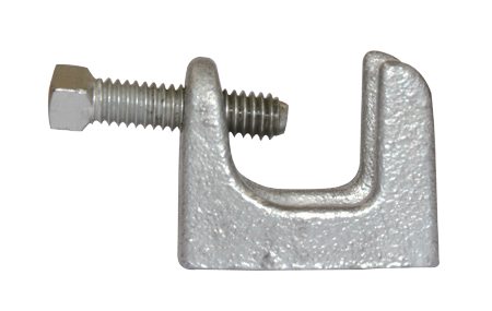 OEM Ductile Iron Castings Hardware Parts Castings Anti Falling Iron Beam Clamp