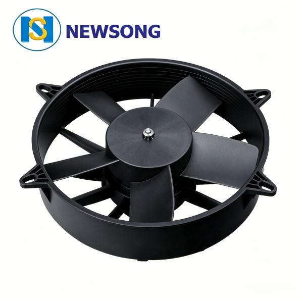 DC24V 2000m3/H 2800rpm 7A City Bus AC Condenser Fan Low Power Consumption