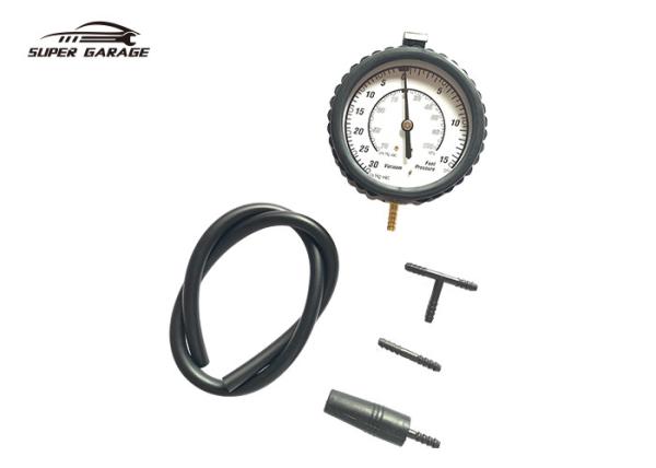 0~15 Psi Car Vacuum and Fuel Pump Tester Gauge Kit, Fuel Pump and Vacuum Tester Gauge In Clamshell SG-VPG2201