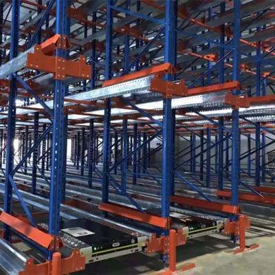 Intensive Radio Shuttle Rack Intelligent Cold Storage Automatic Shuttle Racking System