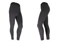 XXL Womens Seamless Leggings 230gsm 95 Polyester 5 Spandex Leggings Black And Grey