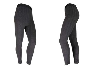 XXL Womens Seamless Leggings 230gsm 95 Polyester 5 Spandex Leggings Black And Grey