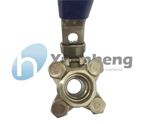 1 Inch  Socket Welding Npt or Bsp threaded 304 stainless steel 3 Pc 1000 Psi  Ball Valve