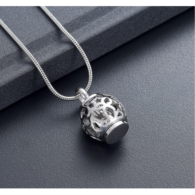 Excellent Ash Holder Keepsake Pendant Locket For Ashes Funeral Memorial Urn Necklace