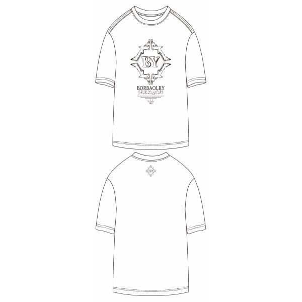 Quality Certification Spring Summer New American Retro Collection Heavy Casual Printed T-Shirt