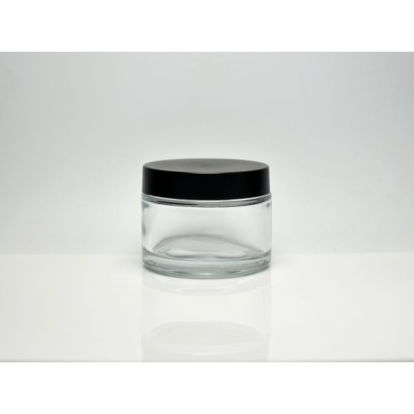 Eco-friendly 120ml 4OZ cylinder frosted glass cosmetic jar for creams and hair masks, packaging containers for cosmetics