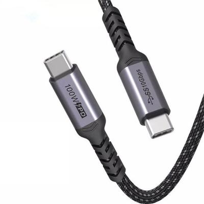 Homem do cabo 5A 100W USB3.1 C do paládio de USB ao marcador do homem E de C