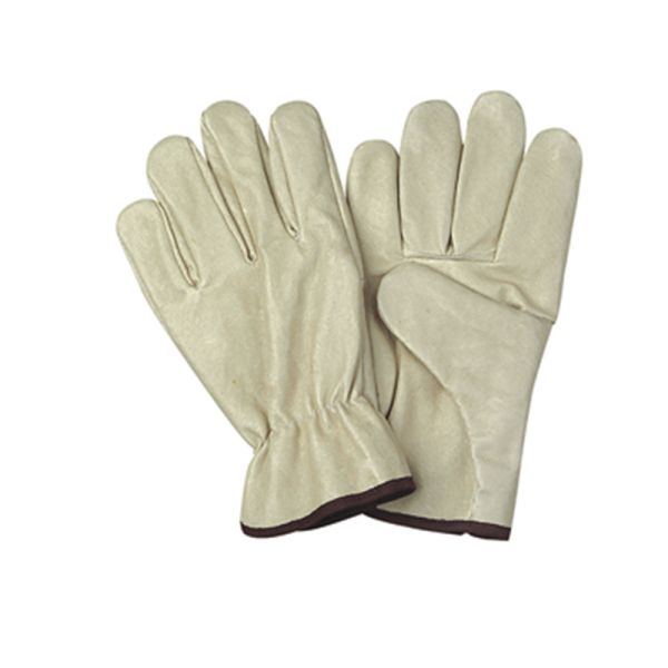 Anti-cut Pig Grain Leather Driver Gloves A/AB/B/BC Grade for Efficiency