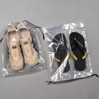 Tendências 2023 Bolsas de armazenamento de sapatos impermeáveis transparentes personalizáveis para viagens ou casa