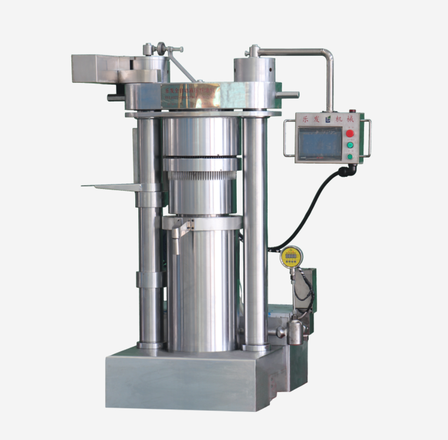 Fully Automatic Cold Press Hydraulic Oil Presser 60Mpa Commercial Edible Oil Making Machinery Industrial Sesame Coconut Oil Extraction Machine