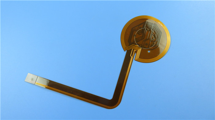 Гибкий PCB построенный на Polyimide с картиной катушки провода и золоте погружения для цифровой фотокамеры