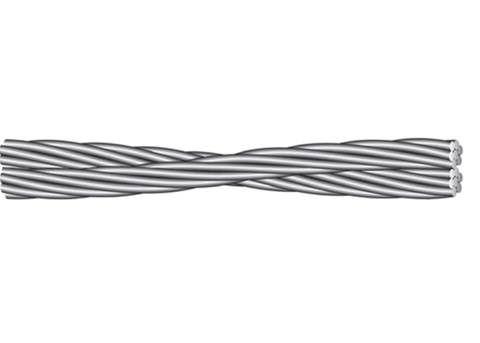Vibration Resistant Bare Aluminum Cable High Strength For Overhead CE Certification