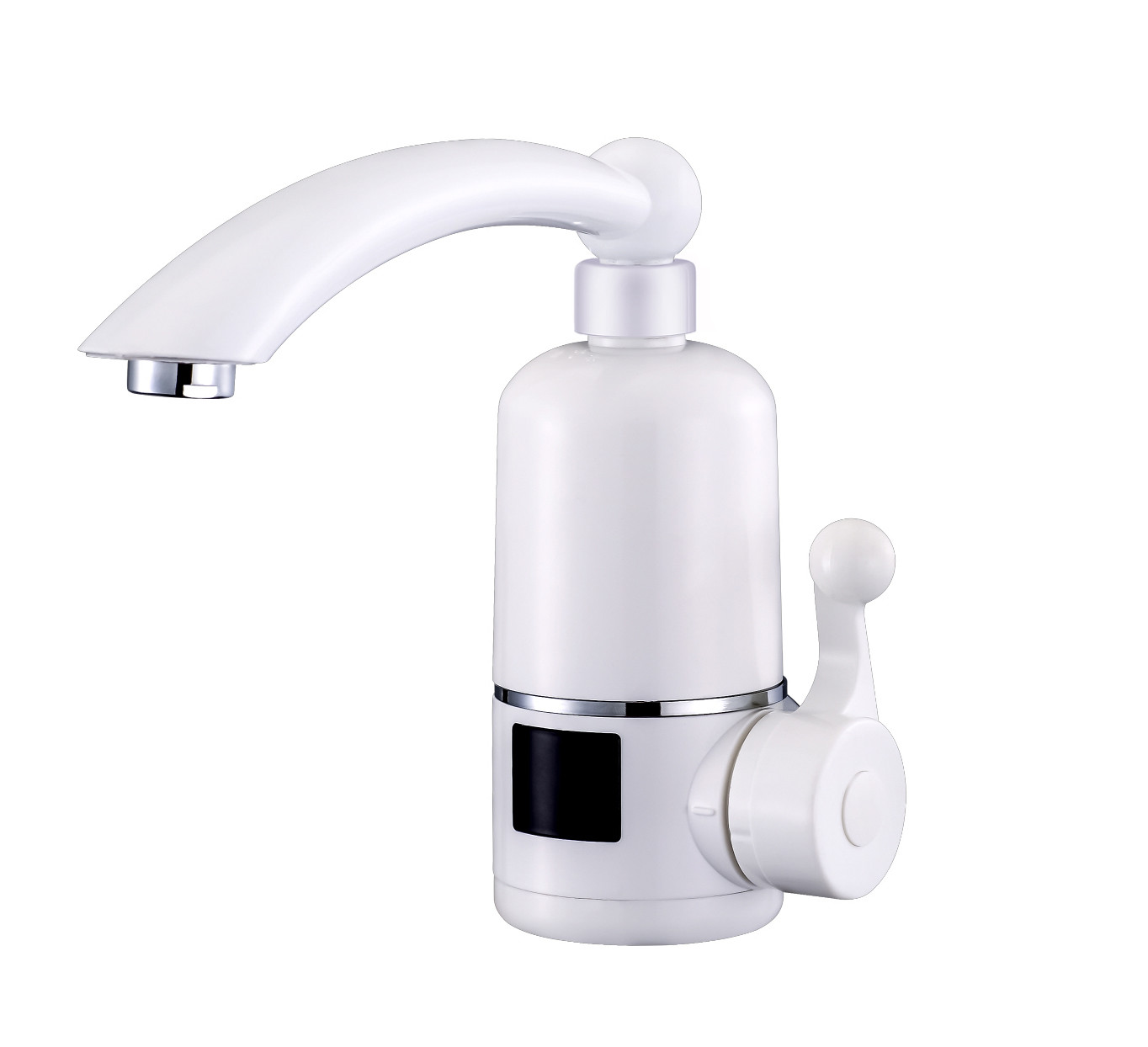 Faucet цифровым управлением дисплея СИД электрический кран LVD Bathroom 220 вольт