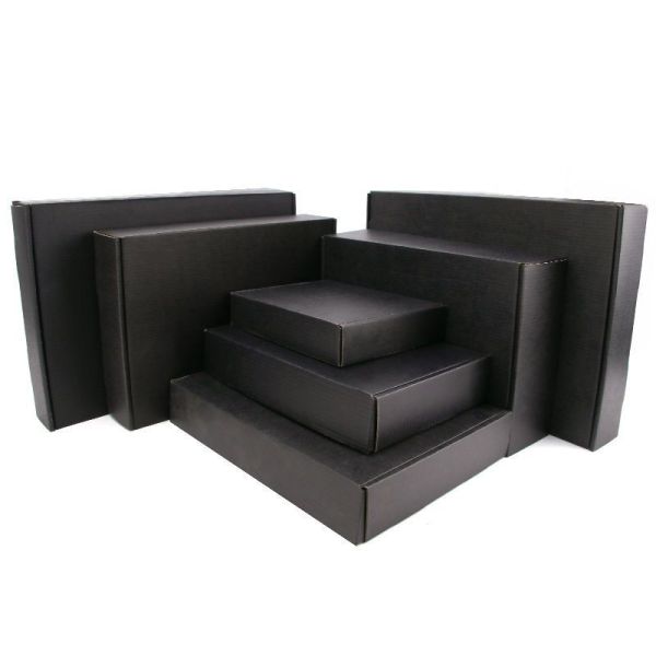 Tarjeta corrugada Pedido personalizado Aceptado Embalaje plegable Caja de correo con su propio logotipo