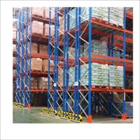Customized Powder Coated Double Deep Pallet Racking Heavy Duty Storage System
