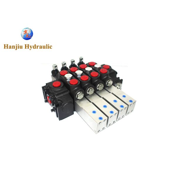 DCV140 -4 Hydraulic High Pressure Valve Pneumatic Sectional Directional Valve