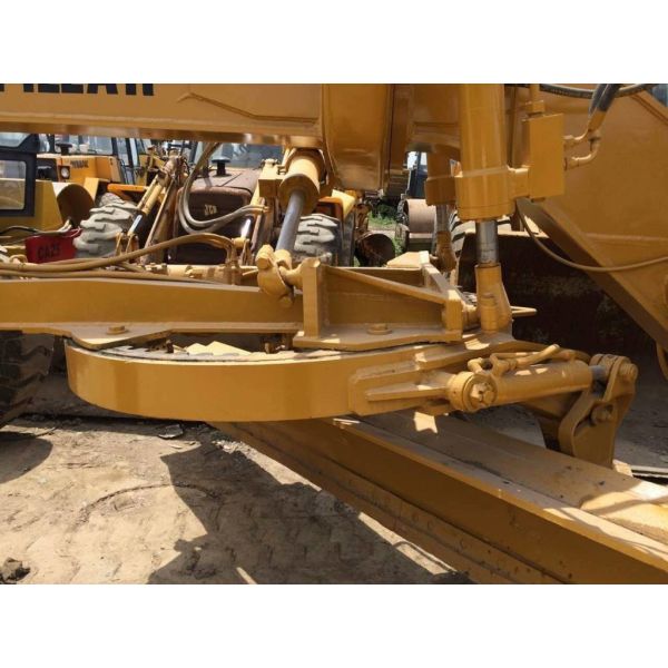 Original Engine Used Motor Grader CAT 14G 173HP For Precision Grading