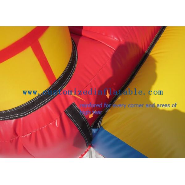 Indoor / Outdoor Mini Inflatable Bouncy Castle , Kids Commercial Inflatable Bounce House