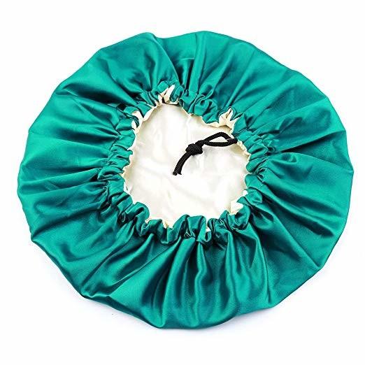 100% Pure Mulberry Silk Hair Cover For Sleeping Plain Dyed