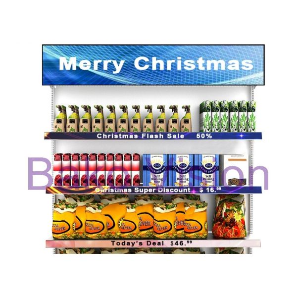 Full Color Display Indoor Fixed LED Display Advertising Ultra HD Full Color P1.25 IP43 Shelf LED Display Screen