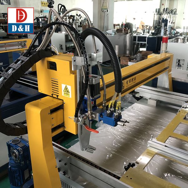 AB Black High Thermal Epoxy Potting Compound 2k Dosing Dispensing Potting Meter Mix Machine