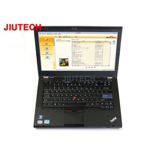 IBM t420 laptop Forklift Diagnostic tools with Still forklift canbox 50983605400 diagnostic cable