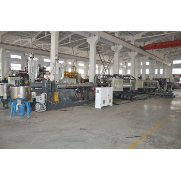 Линия штранг-прессования трубы HDPE двойной стены OD 600mm рифленая